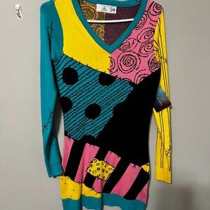 Nightmare Before Christmas Sally Sweater Dress Womens XS